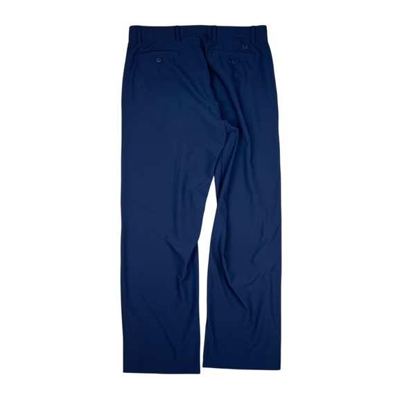 FootJoy FJ Golf Pants Mens 34x30 Navy Blue Performance Stretch Straight Leg - Picture 5 of 13